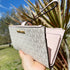 Michael Kors JetSet DoubleZip PhoneWristlet Vanilla PowderBlush Michael Kors Wallets